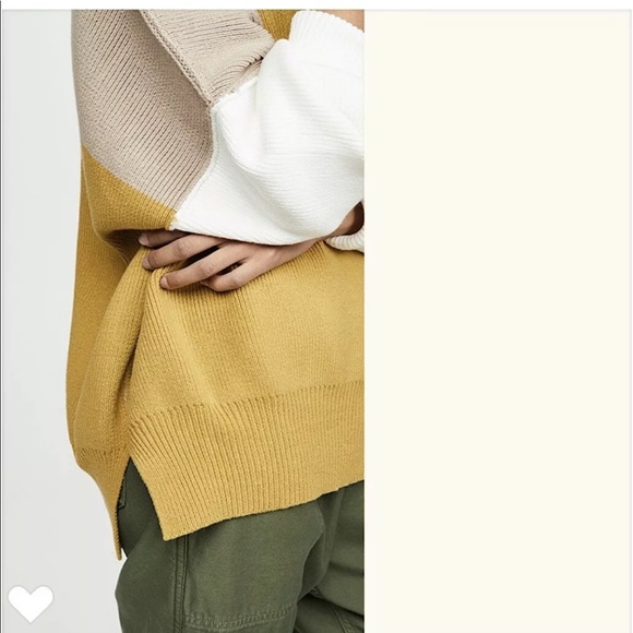 Free People Easy Street Color Block Tunic Sweater - Picture 7 of 8